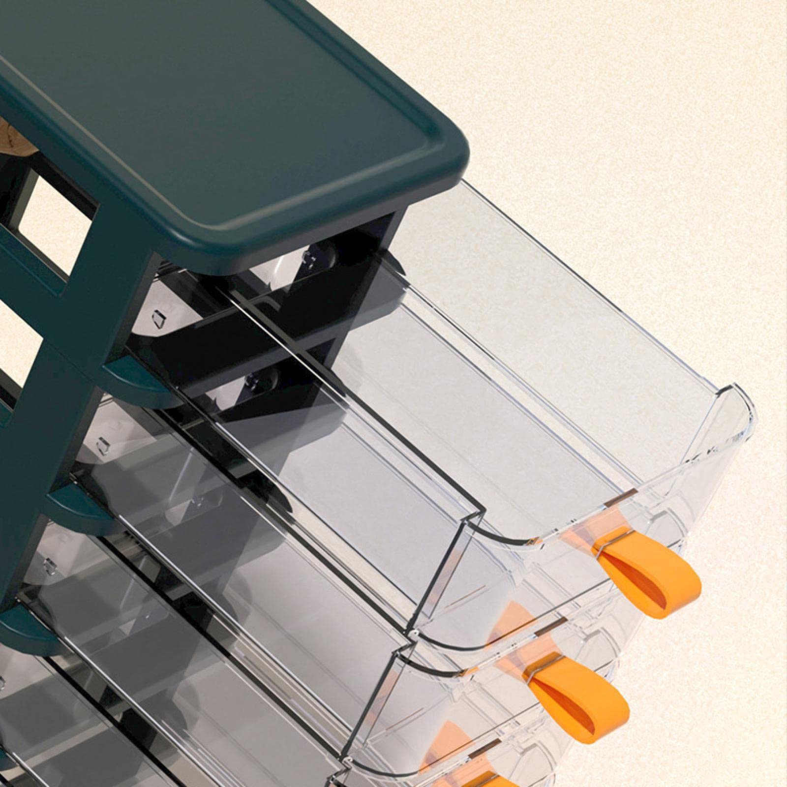 Organizer na kosmetyki z szufladą na biżuterię Travel Organizer na kosmetyki Desktop Beauty Makeup Storage Holder 01
