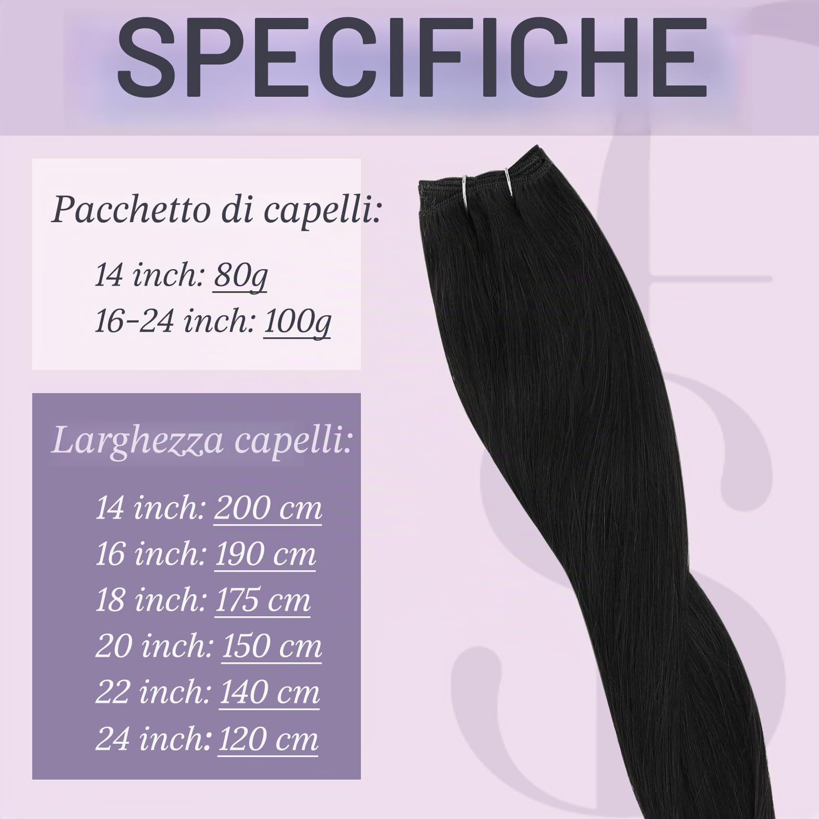 Fshine Extension Capelli Tessitura Neri Jet Extension Cucite Capelli Veri Lisci Brasiliani Remy Human Hair 100g 35cm Bundles Extensions Professionali #1 Matrimonio | Raw Hair Tessitura, Texture morbida setosa, aspetto naturale, occasioni quotidiane, uso p