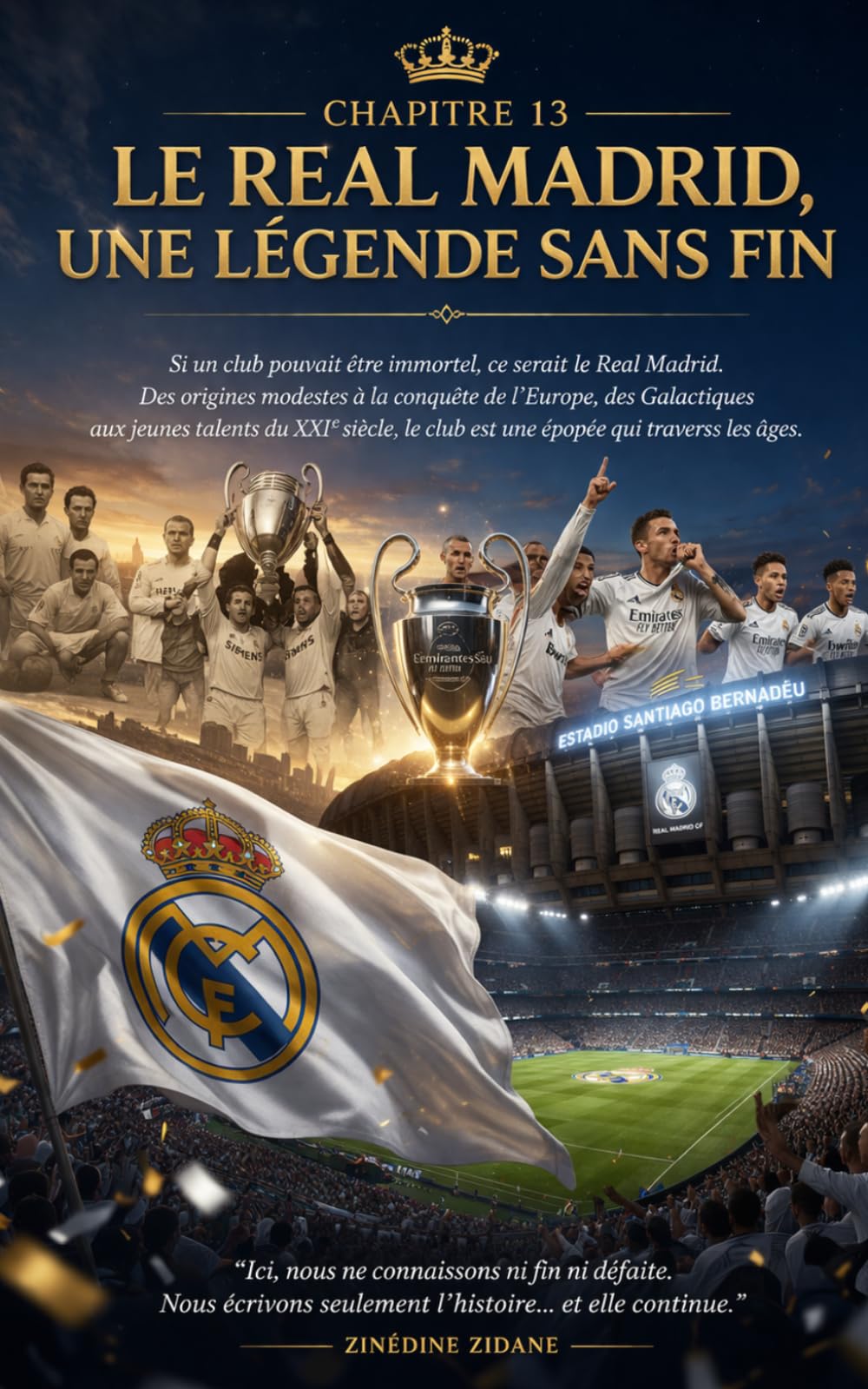 REAL MADRID : L’EMPIRE ÉTERNEL DU FOOTBALL: Au-Delà des Trophées : L’Âme d’un Club Légendaire