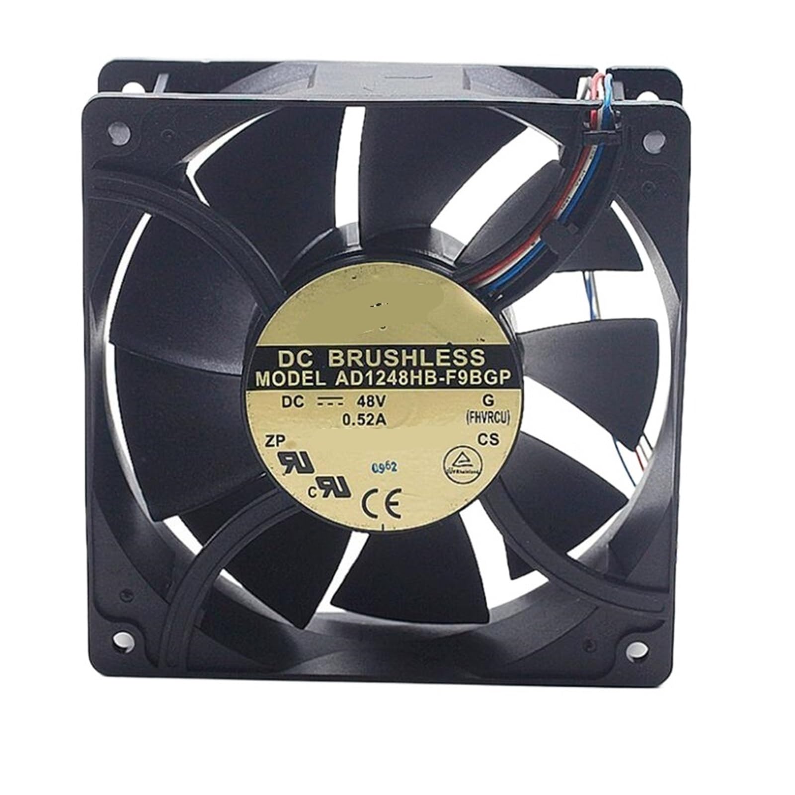 YMUGUEGH AD1248HB-F9BGP 48V 0.52A 12CM/12038 four-wire DC cooling fan