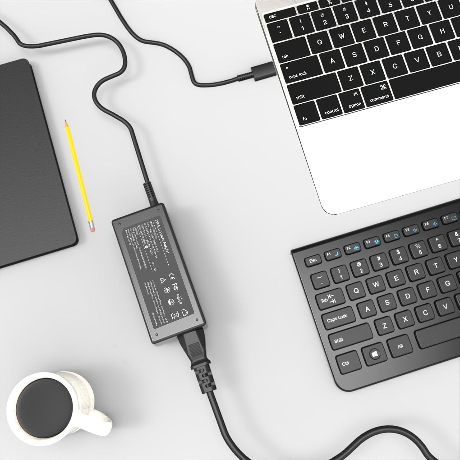 Universal Chromebook Charger USB-C Type C 65W 45W Compatible with HP/Lenovo/Dell/Acer/Asus/Samsung/Google USB C Chromebook Laptop Computer Charger Power Adapter Cord Replacement image 6 of 6 B0C4H2QPGZ