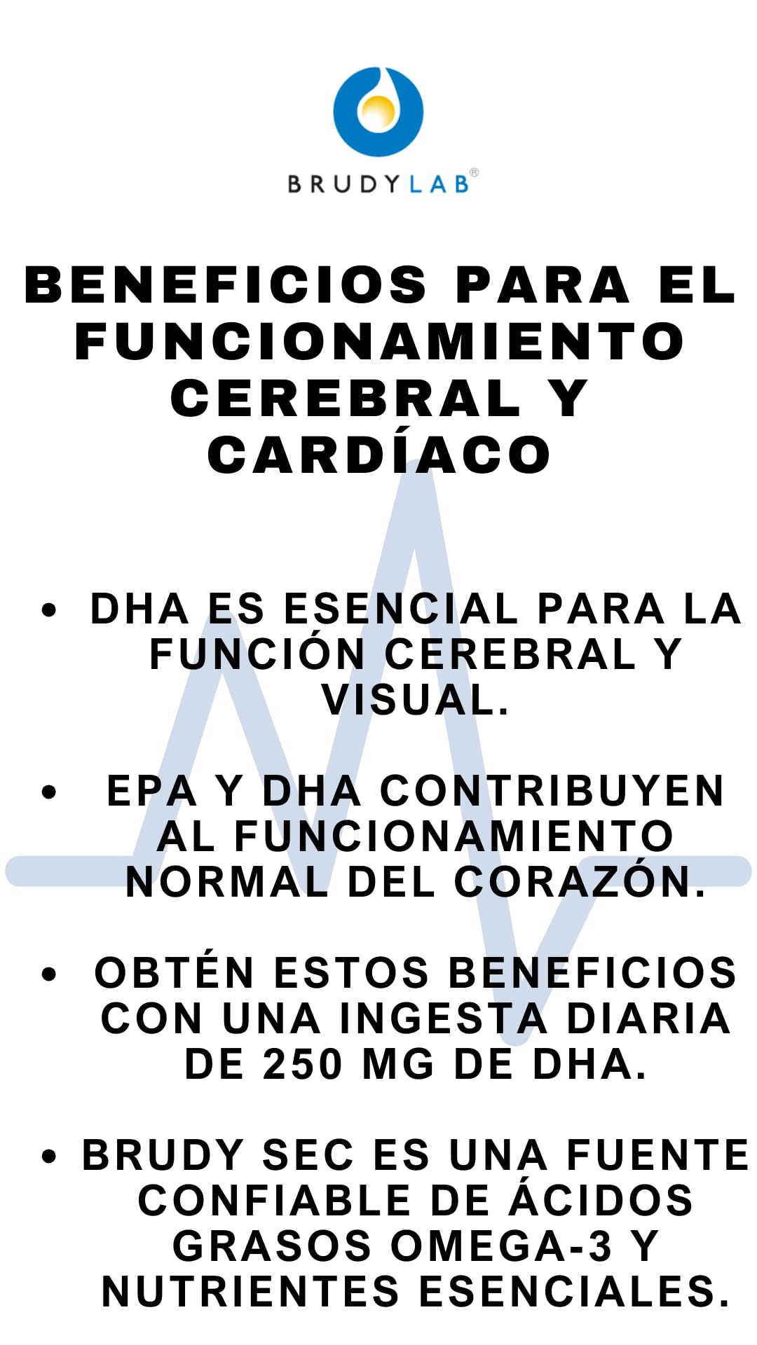BRUDYLAB - Brudy Sec 1,5G - Complemento Alimenticio para la Salud Ocular con Omega 3, DHA y EPA - Vitaminas y Minerales para la Vista - Contribuye al Mantenimiento de la Visión Normal - 90 Cápsulas