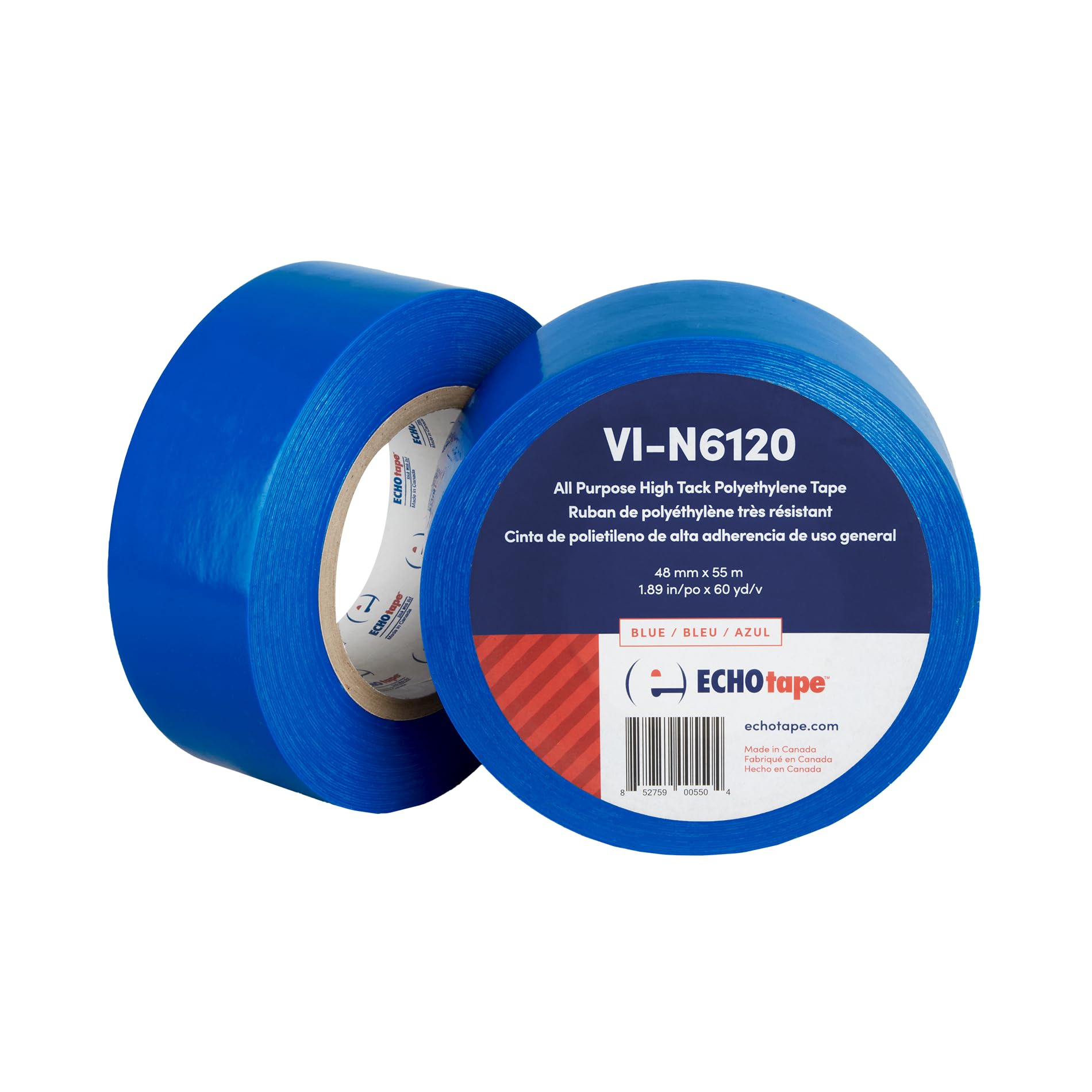 Amazon.com: ECHOtape VI-N6120 | Blue Multi-Purpose Construction 