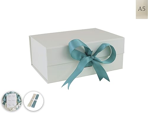 Miniatura 10 de Caja negra de 6.4 x 8.8 x 3.74 pies con tapa magnética, 2 cintas y calcomanías de agradecimiento para padrino de boda, boda, Navidad, Halloween,