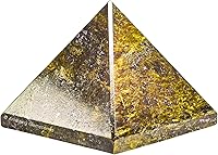 Vista 378 de Amazing Gemstone Amethyst Pyramid Crystal Healing Stones - 2" Great Pyramid Figurine of Natural Stone Pyramid for Meditation, Reiki, Chakra