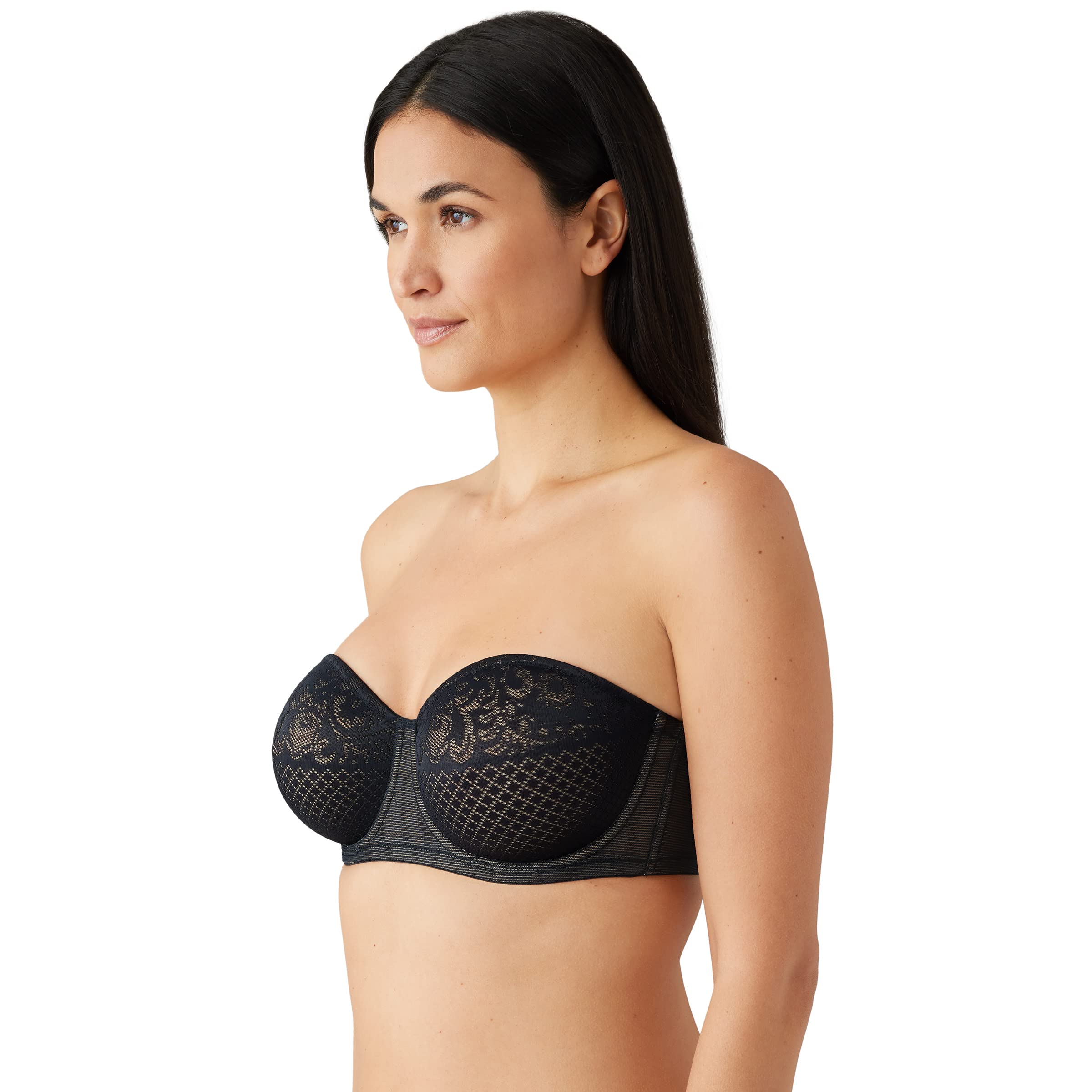 Wacoal Damen Visual Effects Strapless Minimizer Bra Geformter BH, Undurchsichtige