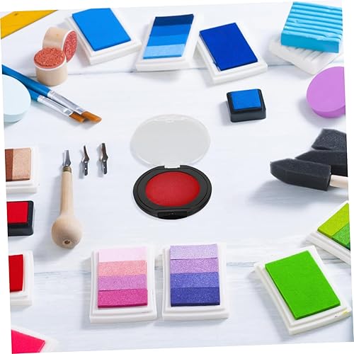 Miniatura 6 de Almohadilla de tinta de huellas dactilares Thumbprint para suministros de notario, tarjetas de huellas dactilares de seguridad, almohadilla de tinta