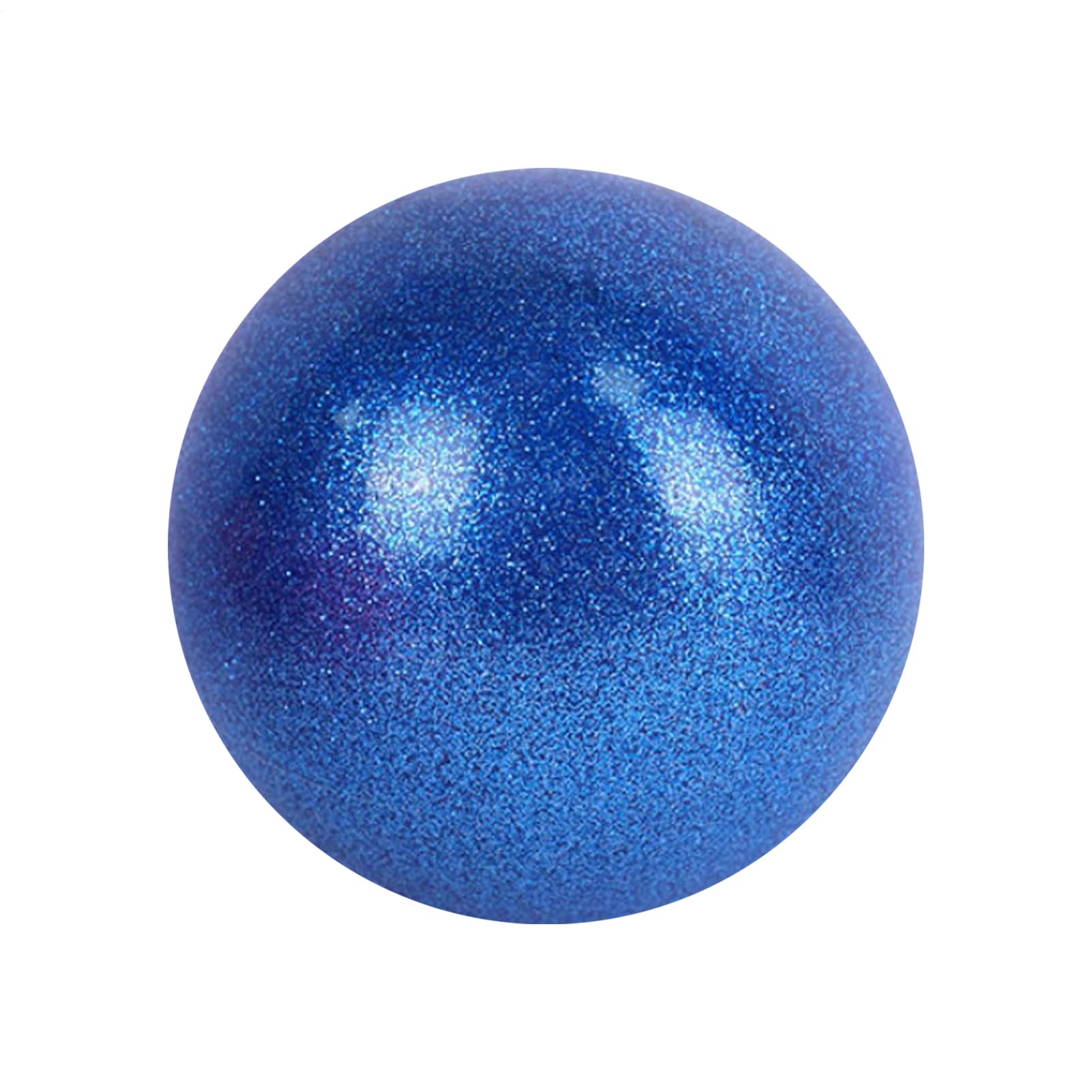Pelota de ejercicio | Pelota de gimnasia rítmica de 15 cm para entrenamiento de baile, entrenador de fuerza central, accesorios de pilates, equipo de entrenamiento con purpurina para gimnasio, hogar