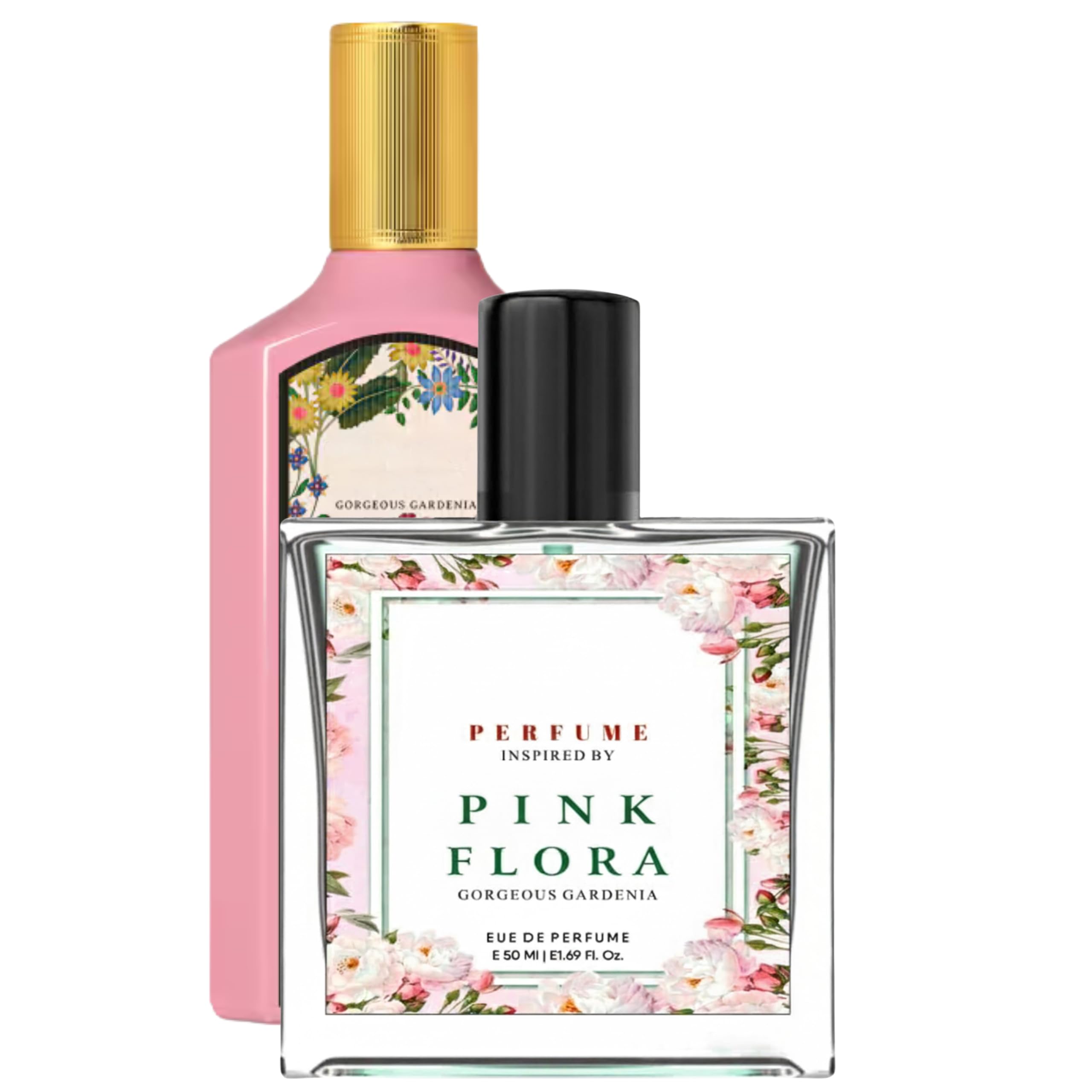 Pink Flora Eau De Parfum 50ml | Inspired by Gorgeous Gardenia | Long Lasting Gardenia Floral Perfume Spray | Sweet Fresh Scent | Unisex | For Men & Women (100ML, PINK FLORA 100ML)-image-2
