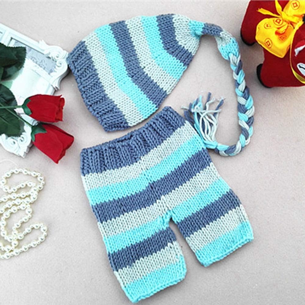 赤ちゃんの写真の服 赤ちゃん百日ウールニットアパレル付きの帽子写真は、