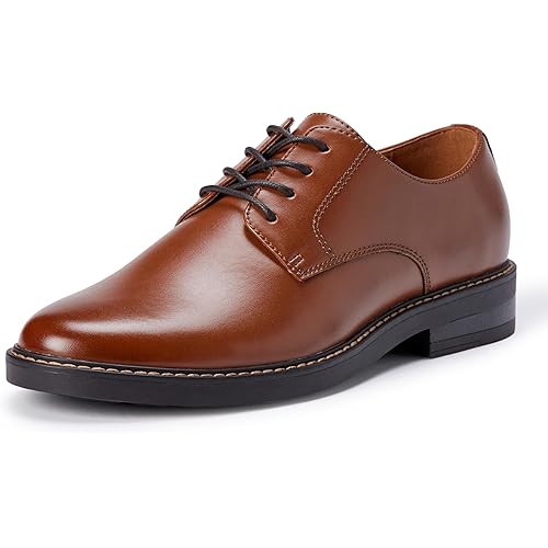 Amazon Essentials Men's Round Toe Derby Dress Shoes