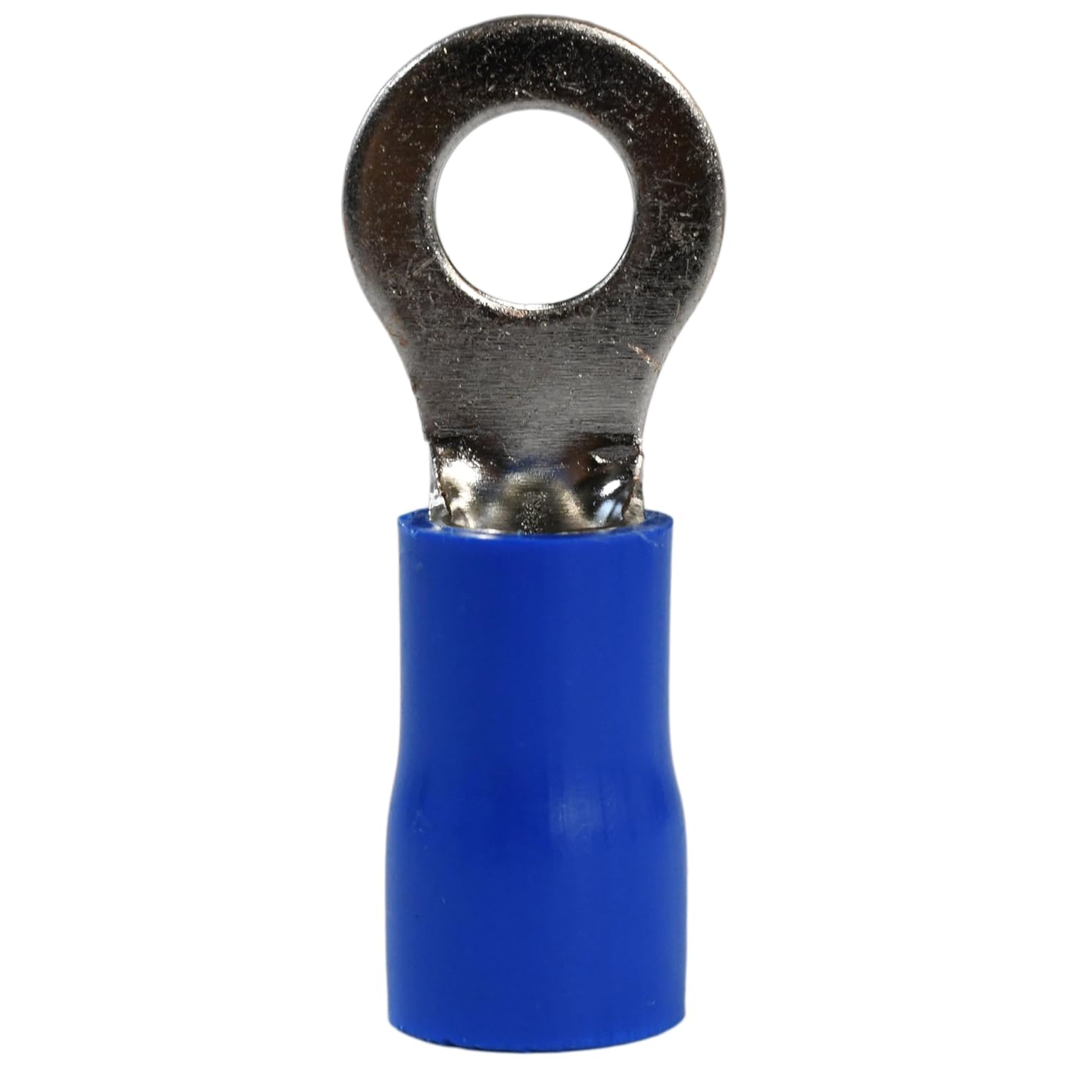 PAPUGA 250PCS 6 AWG (16 mm2) 5/16" / M8 Insulated Ring Crimp Connector, 600V CE RoHS