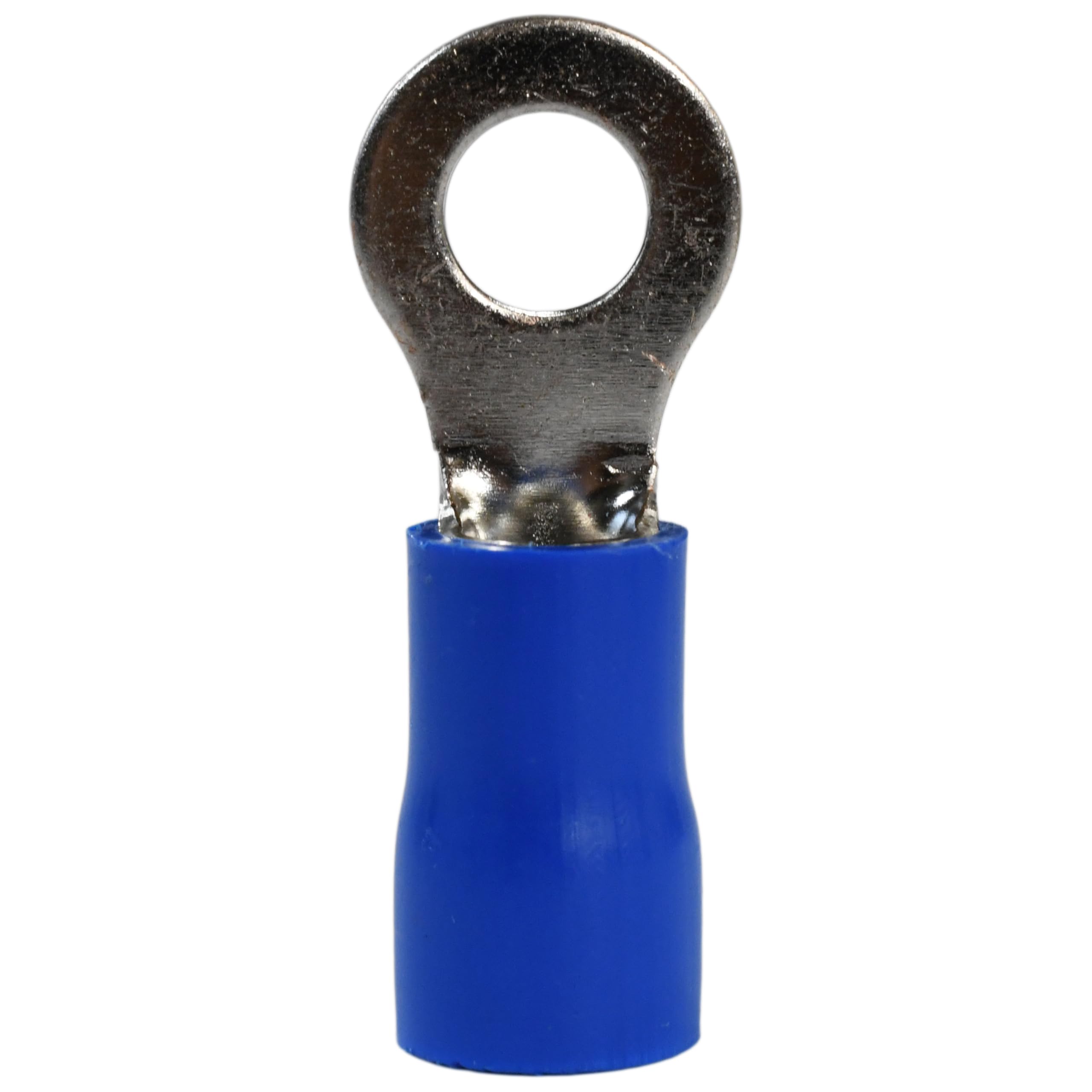 PAPUGA - 50 conectores de crimpado de anillo aislado, 6 AWG (16 mm2) de 5/16 pulgadas / M8, 600 V 88 A, terminal industrial CE RoHS de alta corriente, batería y cableado de alimentación