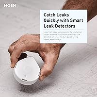Vista 16 de Moen Flo - Monitor de agua inteligente y sensor de cierre automático, detector de fugas de agua conectado por Wi-Fi para tubería de diámetro de 1