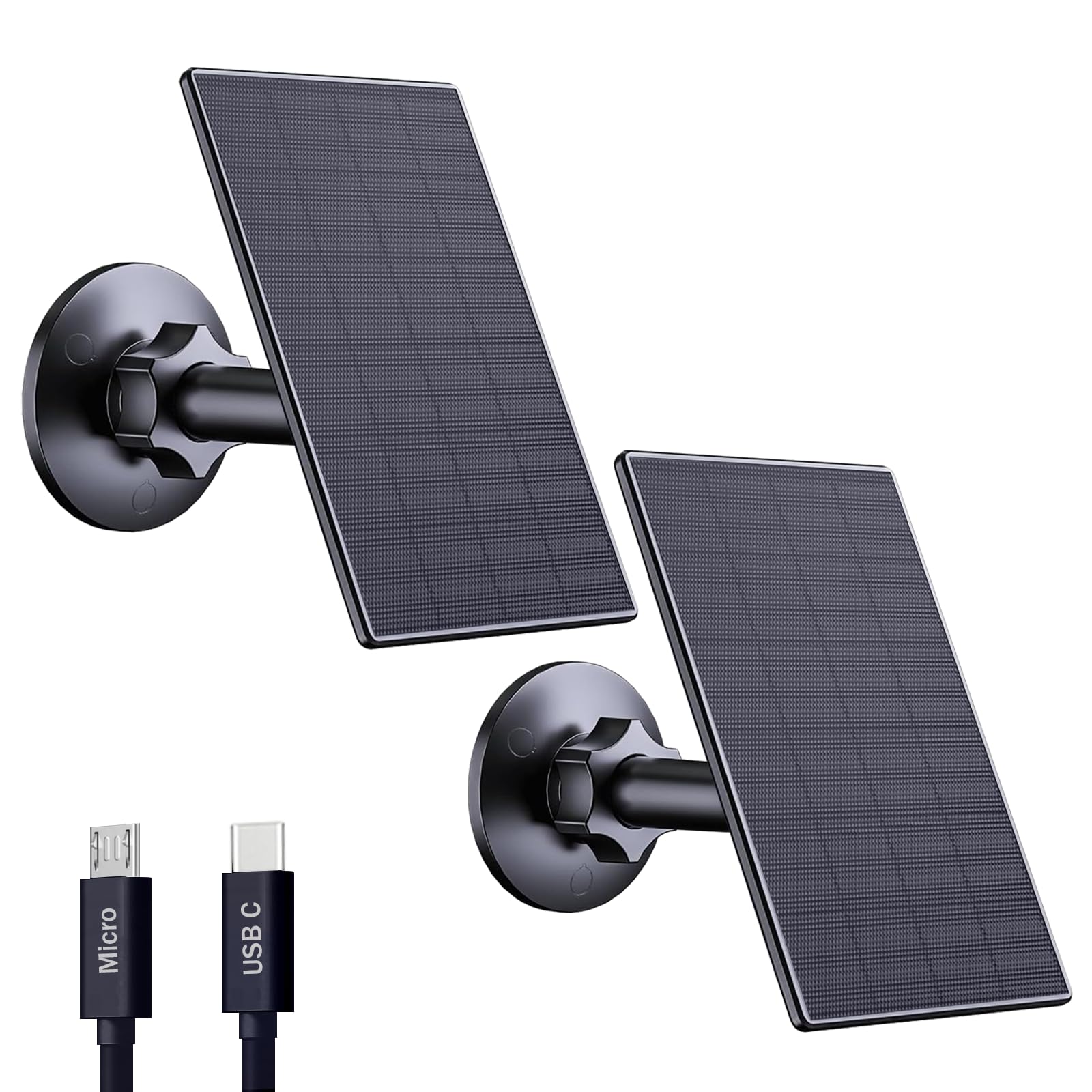 Amazon.com : Zivif 2W Solar Panel for Security Cameras, Solar