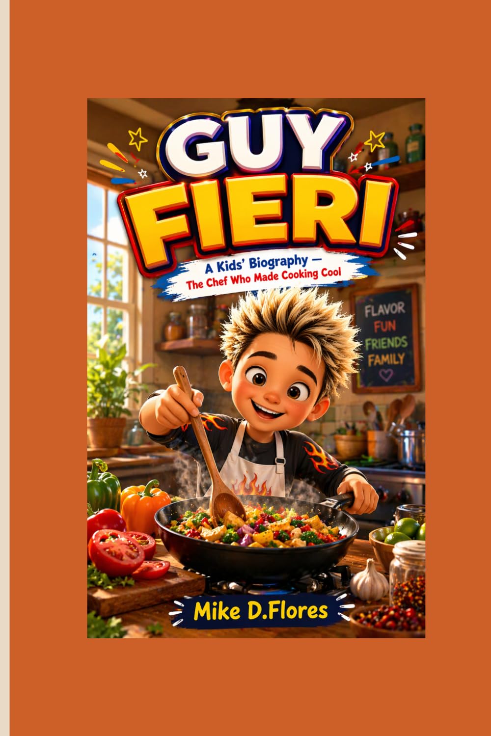 GUY FIERI: A Kids’ Biography — The Chef Who Made Cooking Cool