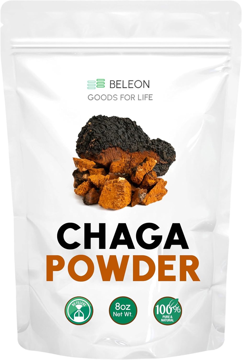Chaga Mushroom Powder 8 oz