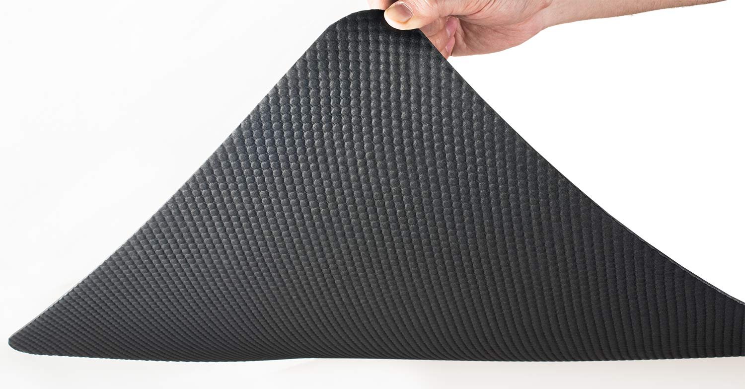 Anti Ermüdungsmatte für Steharbeitsplätze I ergonomische Arbeitsplatzmatte beugt Rückenschmerzen vor I rutschfeste & Wasserabweisende Anti Ermüdungsmatte Steharbeitsplatz 51 x 100 x 2cm