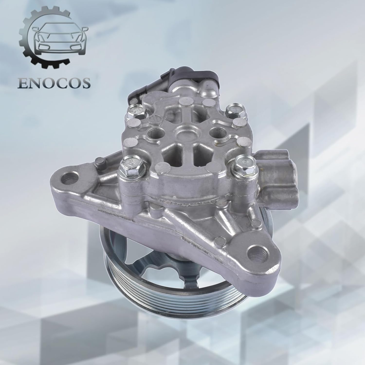 21-5495 Power Steering Pump with Pulley Compatible with 2008 2009 2010 2011 2012 H'onda Accord 2.4L Replace 56100R40A03 Power Steering Assist Pump