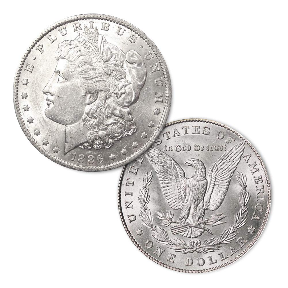 2023-1 oz Silver Morgan Dollar Coin Brilliant Uncirculated (in Capsule) with ...