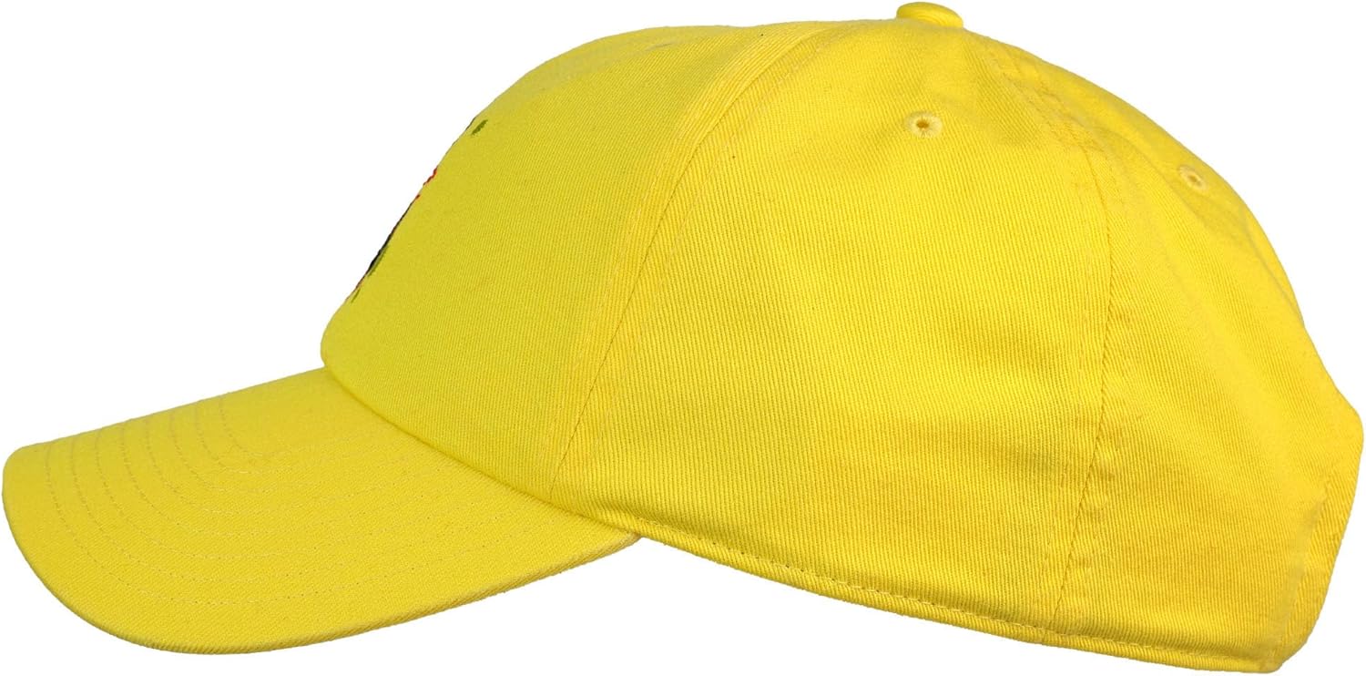 Popfunk Official Spongebob Character Faces Dad Hat - The U18 Adjustable Relaxed-Fit Cap - Unisex for Men and Women