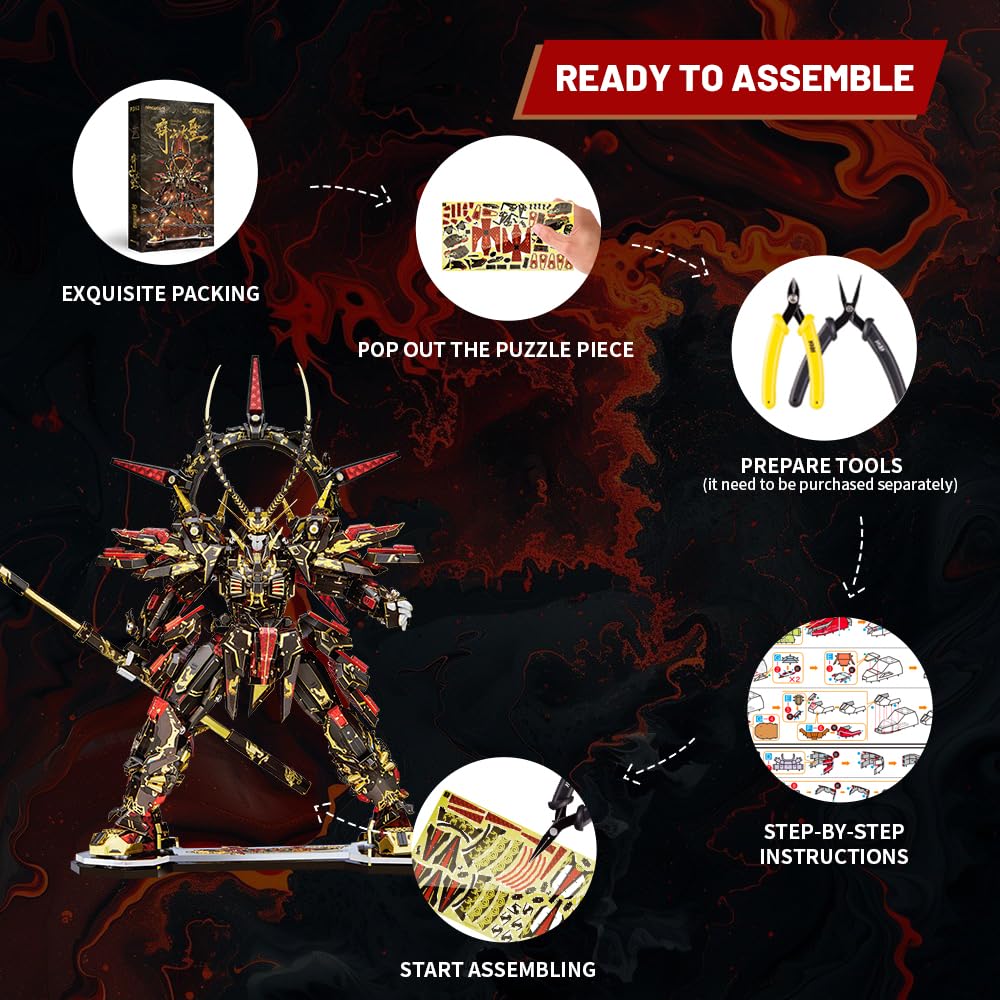 Amazon.com: Piececool 3D Metal Puzzles for Adults, Monkey King