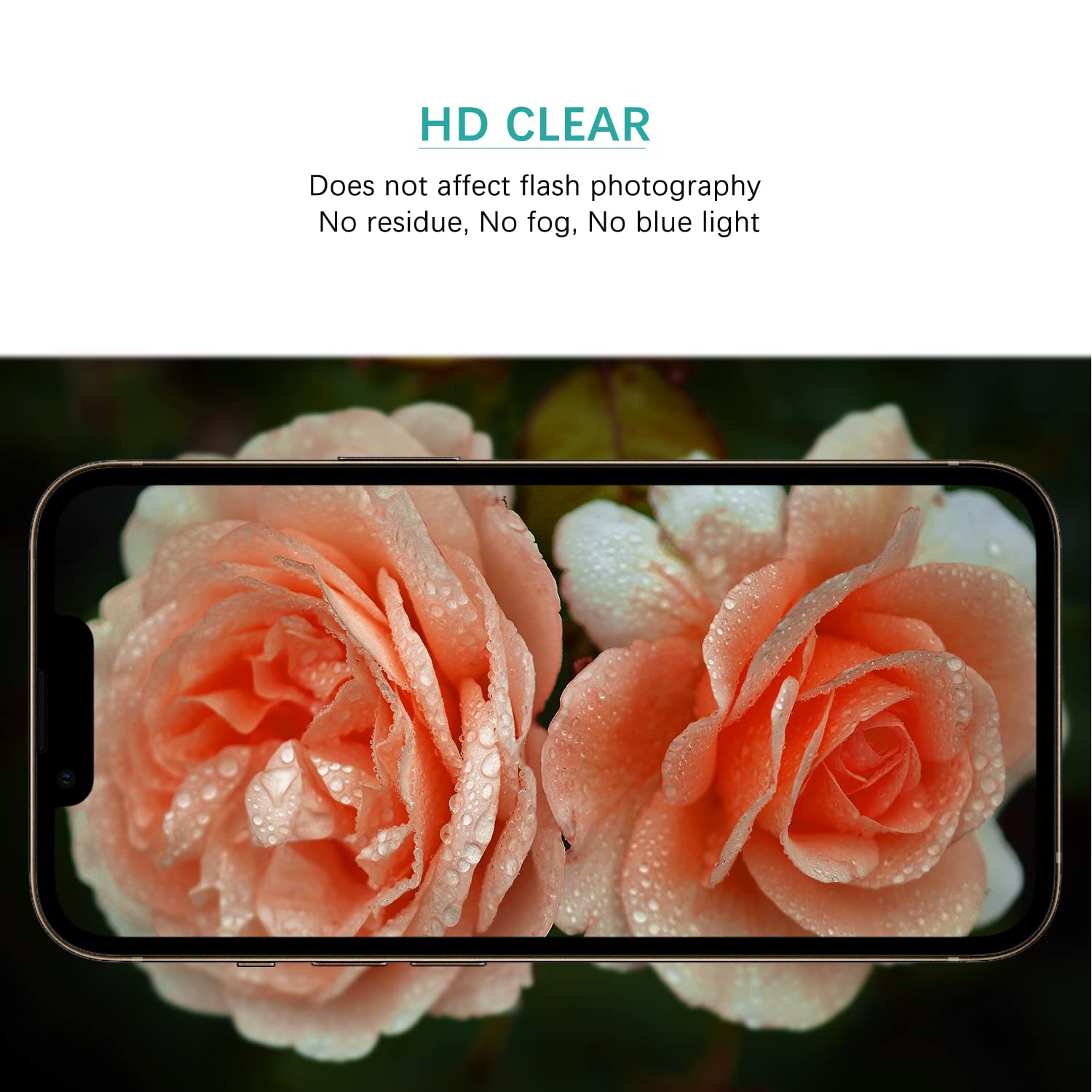 AiMok Pellicola Fotocamera Compatibile con iPhone 14 PRO/iPhone 14 PRO Max, [Durezza 9H] [Anti-graffio] Alluminio Rim Lente Protezione Schermo per iPhone 14 PRO/iPhone 14 PRO Max - Colorato
