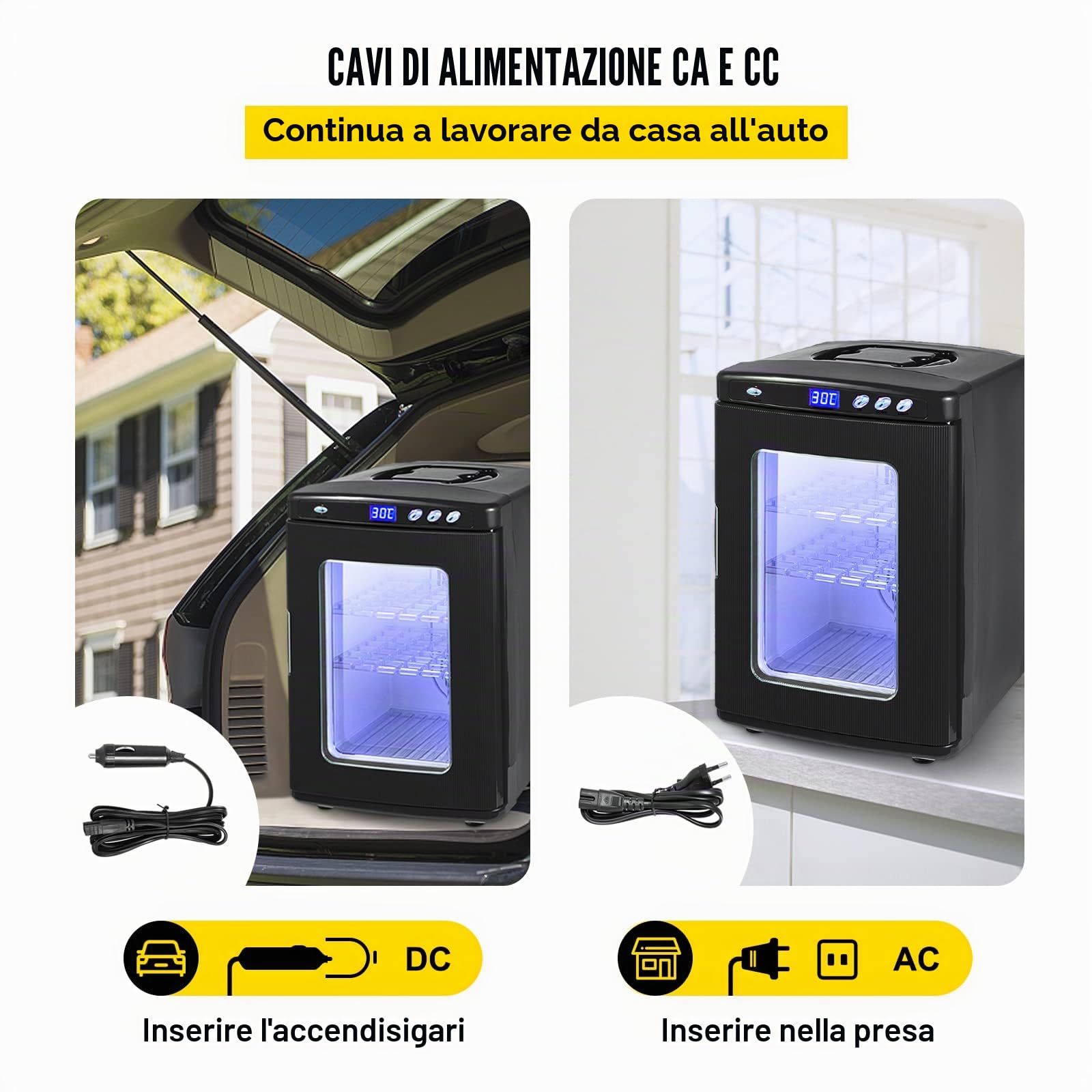 Incubatrice 5°-60°C (36-140°F), 25L, Automatica covatrice con Temperatura costante per rettili o Anfibi