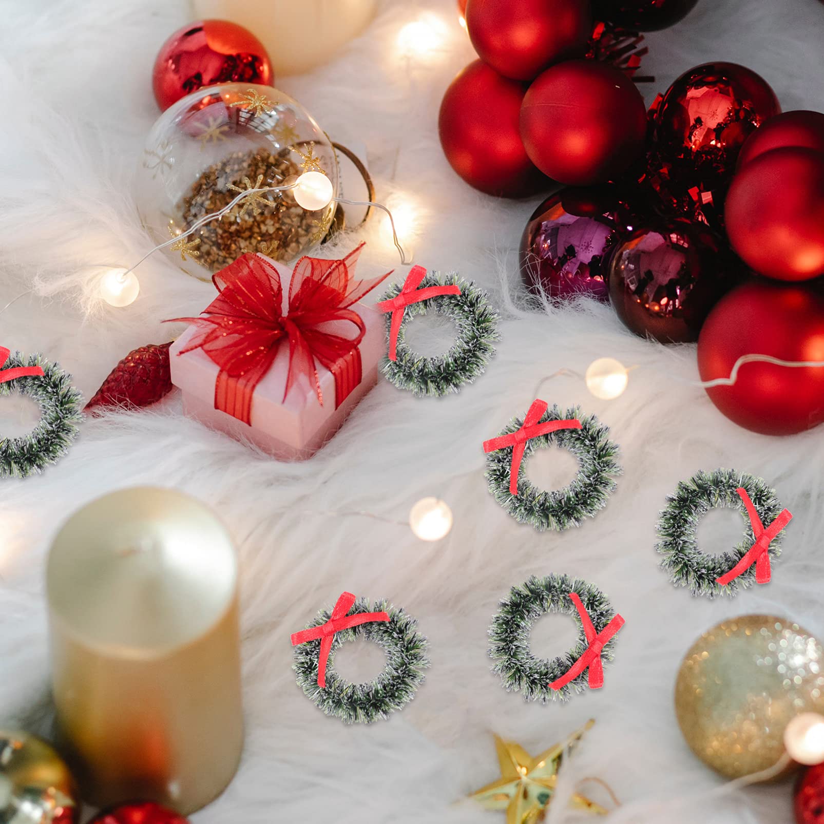 Amazon.co.jp: TOYMYTOY クリスマス 飾り クリスマスリース クリスマス 