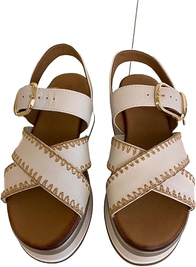 Inuovo Leder-Sandalen Mit Keilabsatz – Stylisch, Bequem & Perfekt Für Den Sommer