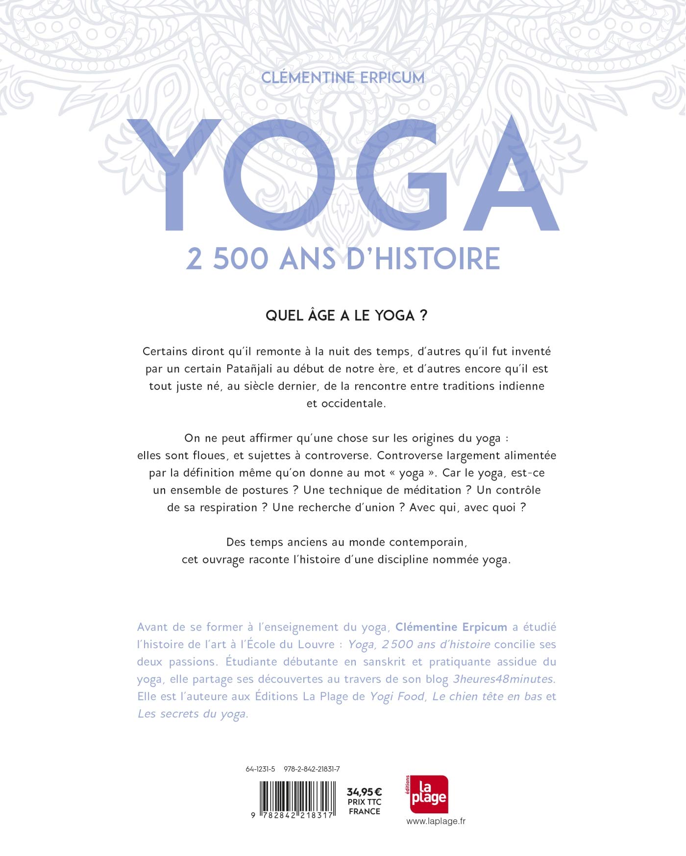 Yoga, 2 500 ans d'histoire