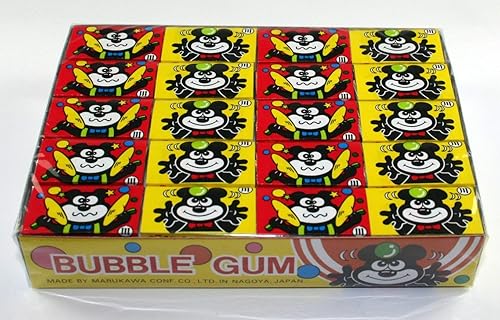 Miniatura 4 de Marukawa Tattoo Fusen - Gomas de mascar con sabor a fresa con 5 cajas (60 piezas) - 8.89 onzas