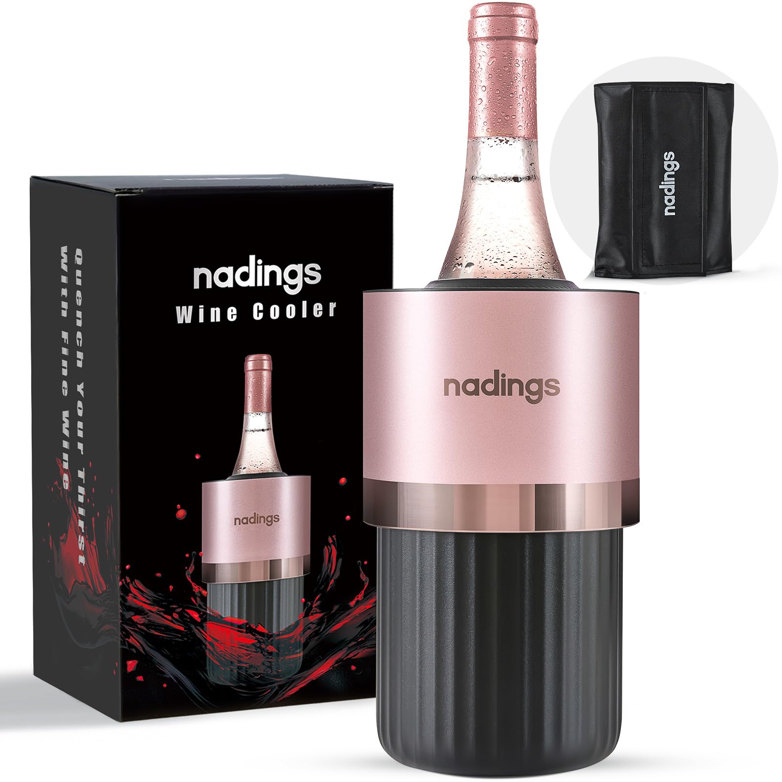 Iceless Wine Chiller, Keeps Cold 6+ Hours, Fits Most Wine Bottles — Amazon image 10