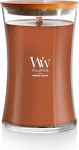 Vista 31 de WoodWick Cinnamon Chai - Vela de reloj de arena mediana, cera de mezcla de soja prémium con mecha de madera Pluswick Innovation