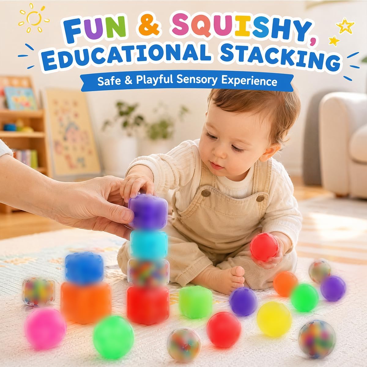 24 Stress Balls Sensory Fidget Toys