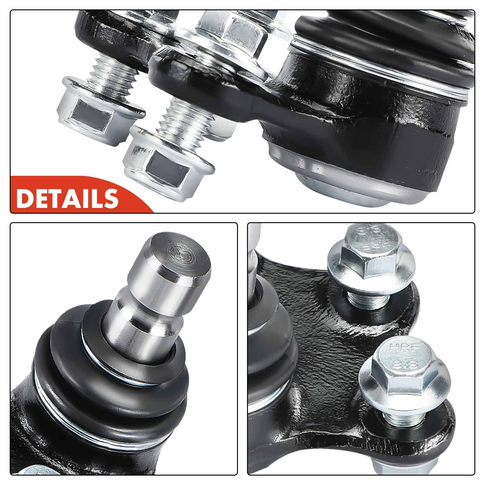 Frankberg 2x Kit de bras de suspension avant gauchedroit 364066 | Compatible avec: C3 I FC FN, 207 WA WC, C3 II SC, 208 I CA CC, C3 Pluriel HB, C2 JM, C3 Picasso SH, 1