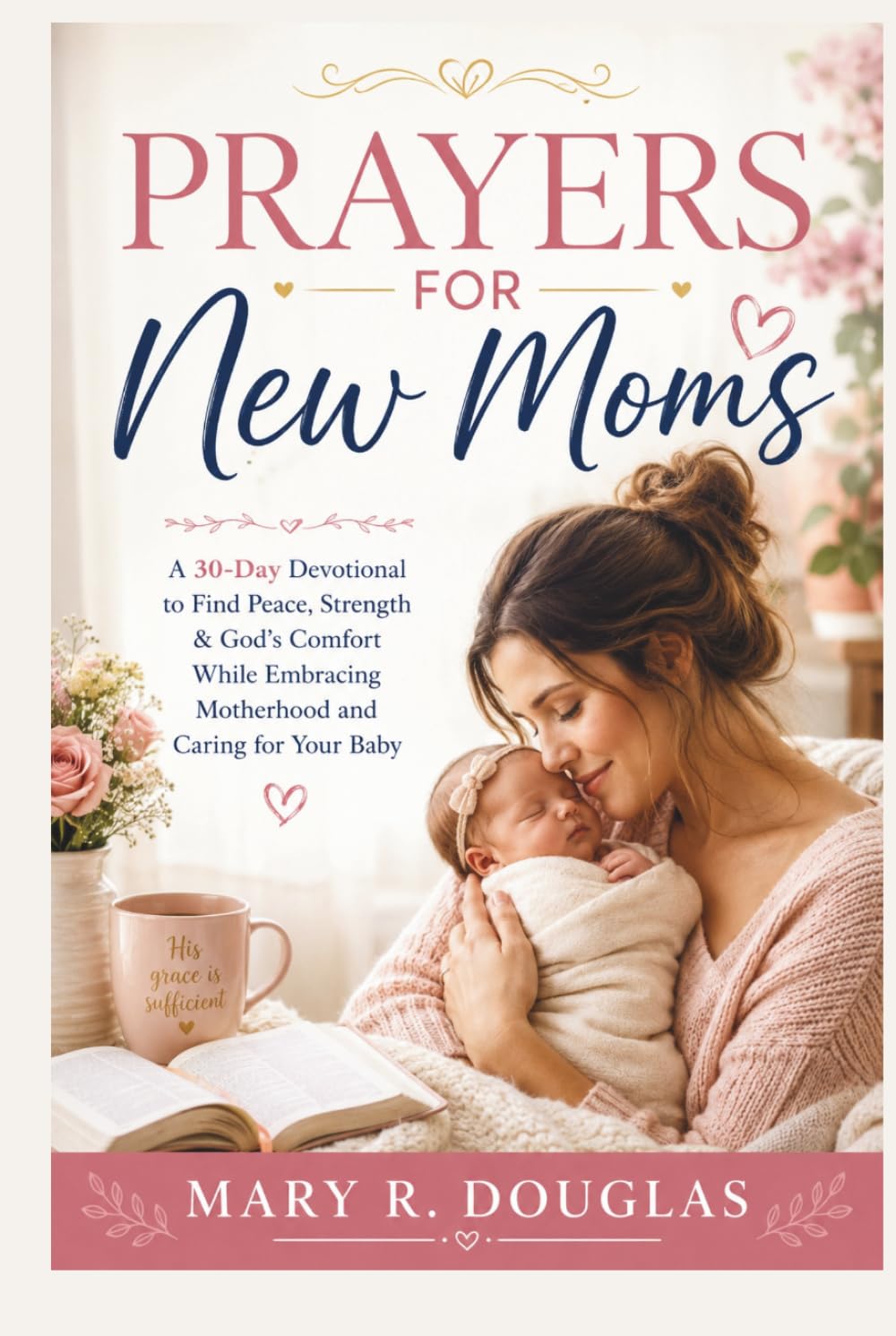 PRAYERS FOR NEW MOMS: A 30-Day Devotional to Find Peace, Strength & God's Comfort While Embracing Motherhood and Caring for Your Baby