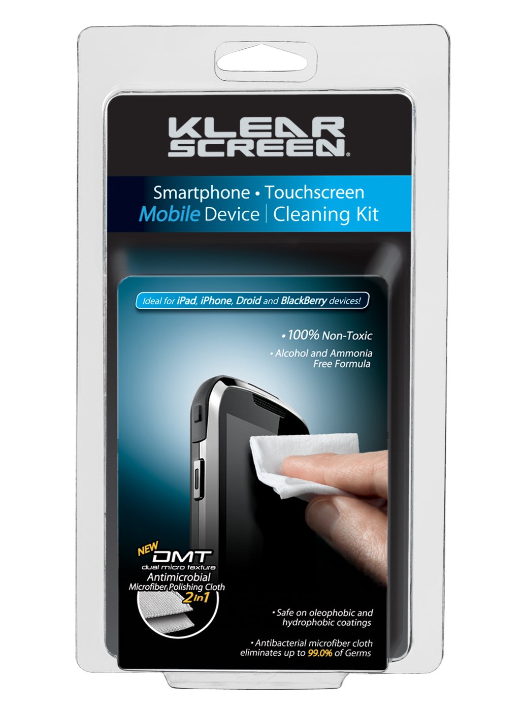 iKlear Klear Screen solución contra huellas y grasa en pantallas de dispositivos 2