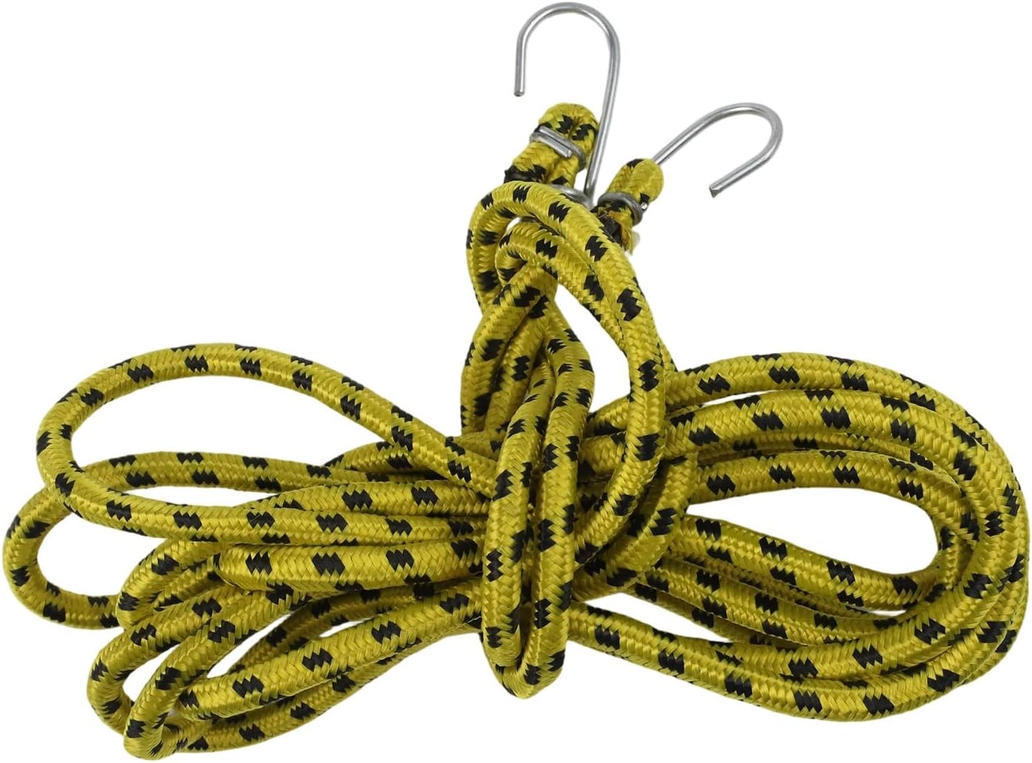 Extra Long Bungee Cord Heavy Duty Elastic Rope Rubber Stretch Cord With Hooks For Hand Truck Luggage Strap Motorcycle Gear Tie Down Roof Rack Securing For Bike(3 Meters)