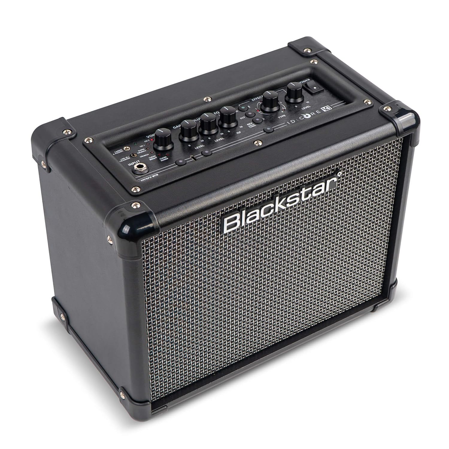 Blackstar ID Core 10 V4 Combo Gitarren-Verstärker Amp mit keepdrum Klinkenkabel