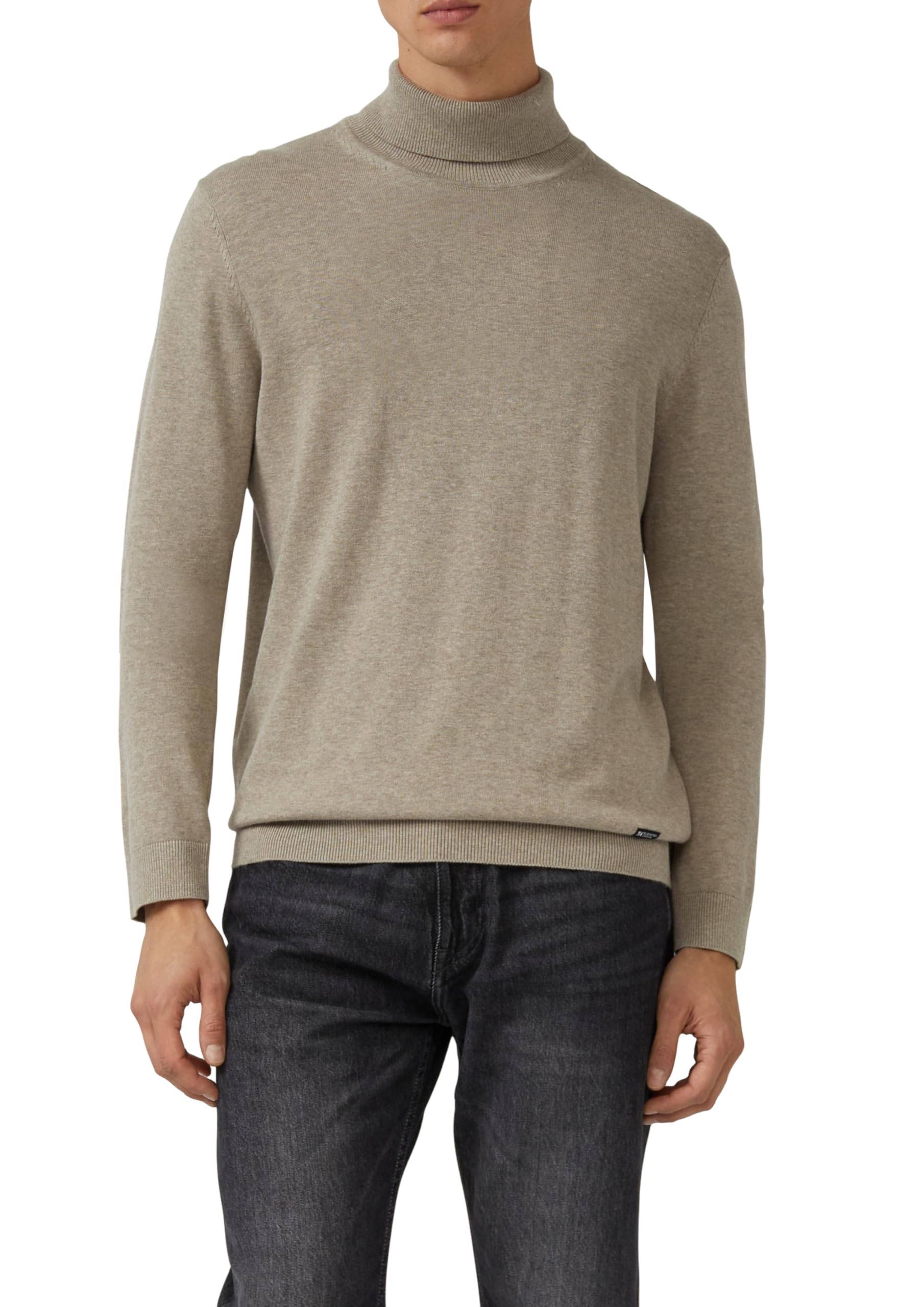 s.Oliver Rollkragenpullover aus Reiner Baumwolle