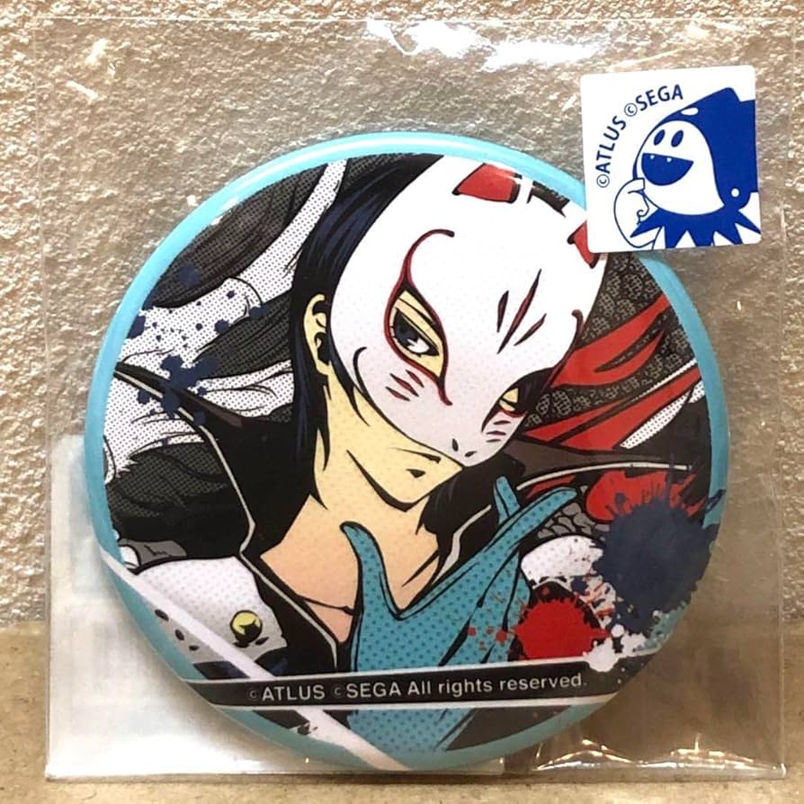 ペルソナ5 総攻撃 喜多川祐介 缶バッジ コトブキヤ フォックス 1個 Amazon.co.jp: ペルソナ5 総攻撃フィニッシュver 缶バッジ