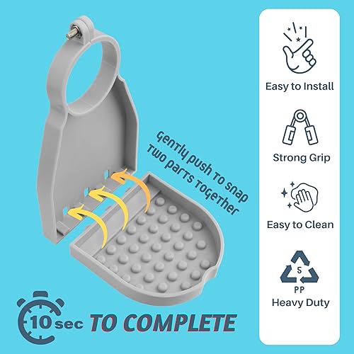 Miniatura 2 de Besuerte Tidy Cup - Juego de 2, detergente para ropa sucia con llave Allen hexagonal para apretar, duradero y sin caídas, sin goteos ni derrames,