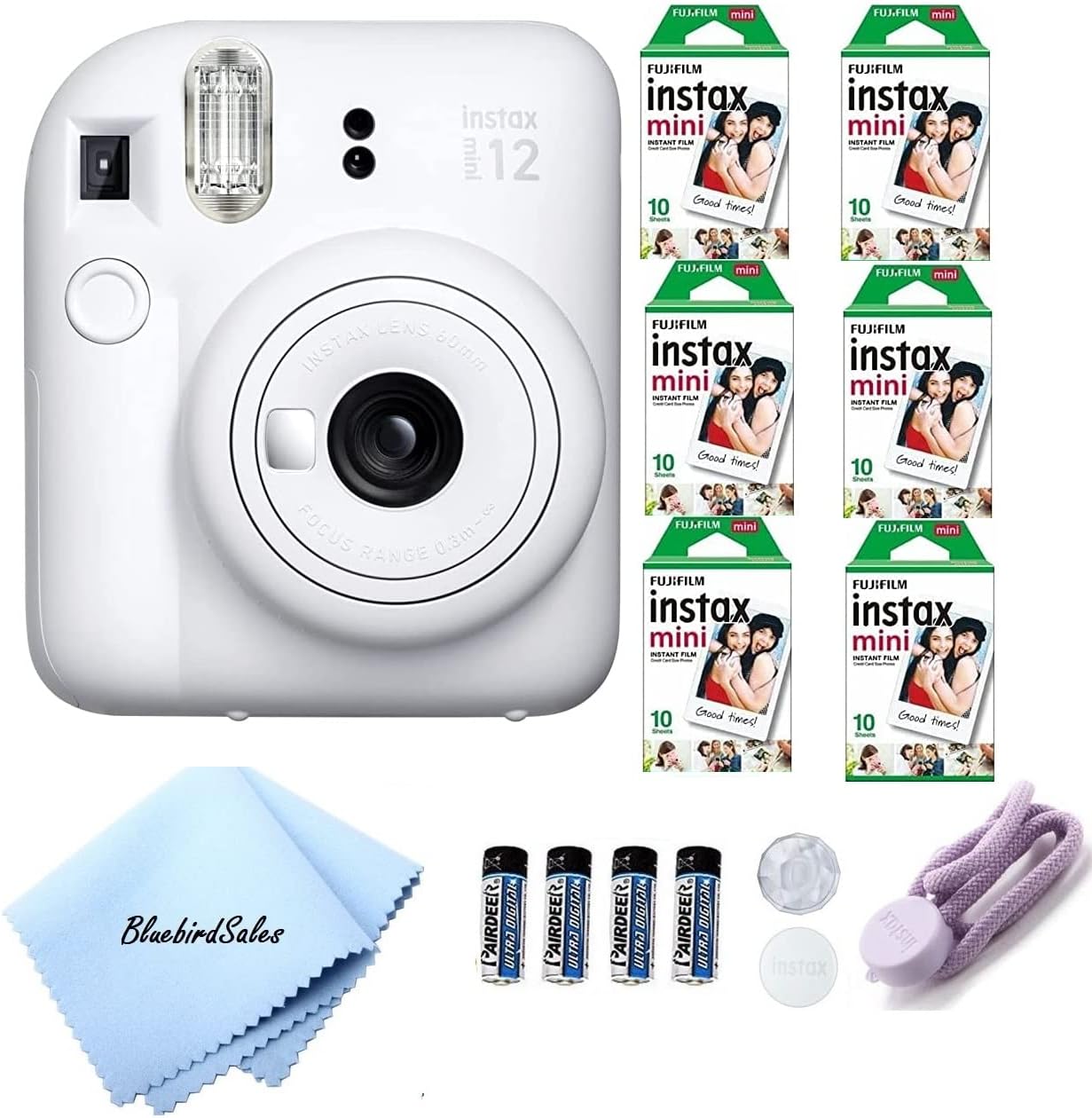 Fujifilm Mini 12 Instant Camera Starter Bundle Includes Mini Film