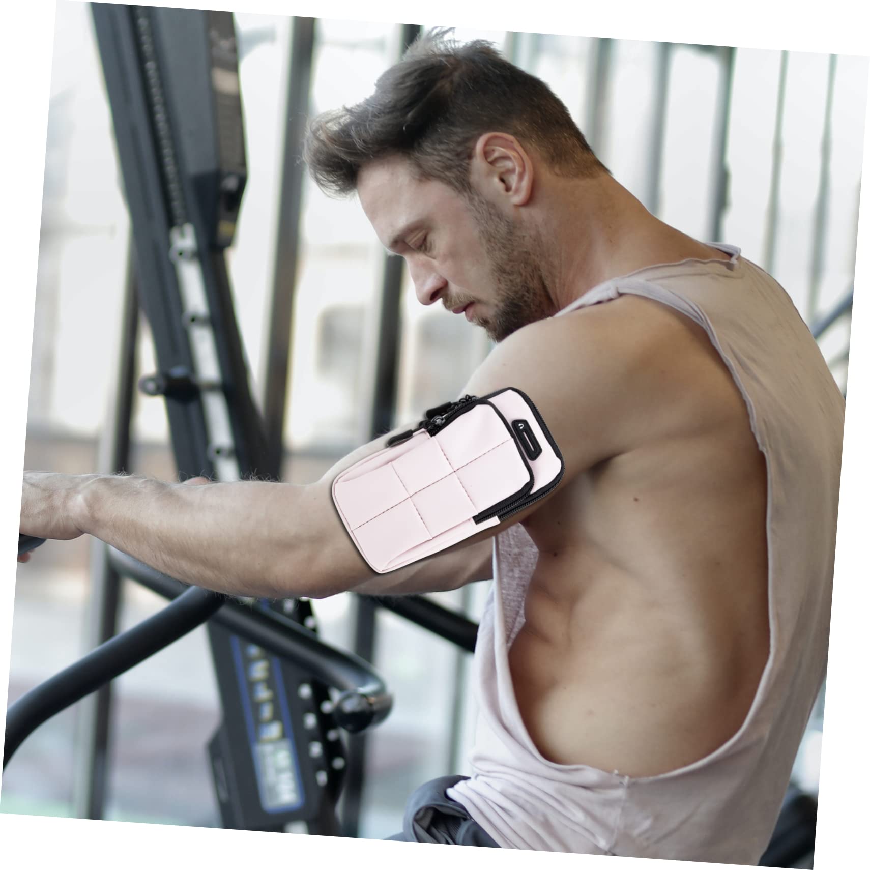 Uonlytech 3pezzi Fascia Da Braccio Per Smartphone Porta Cellulare e Leggera Sacchetto Per Running e Sport Pouch Per Telefono Con Doppia Cerniera e Design Compatto Adatta Per Viaggi e