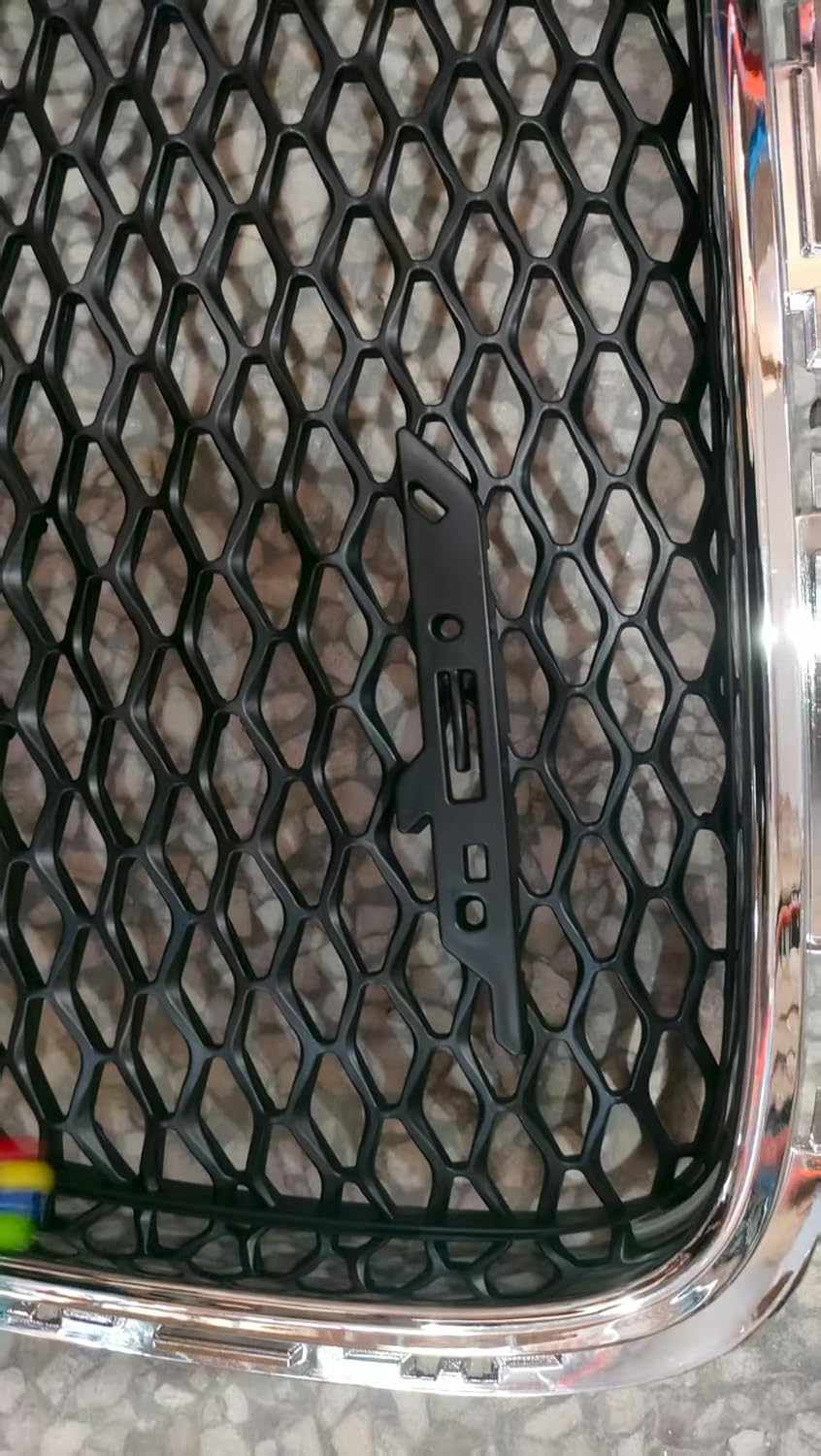 Front Grille compatible with 2015-2022 Chrysler 300 Black With Chrome Surround