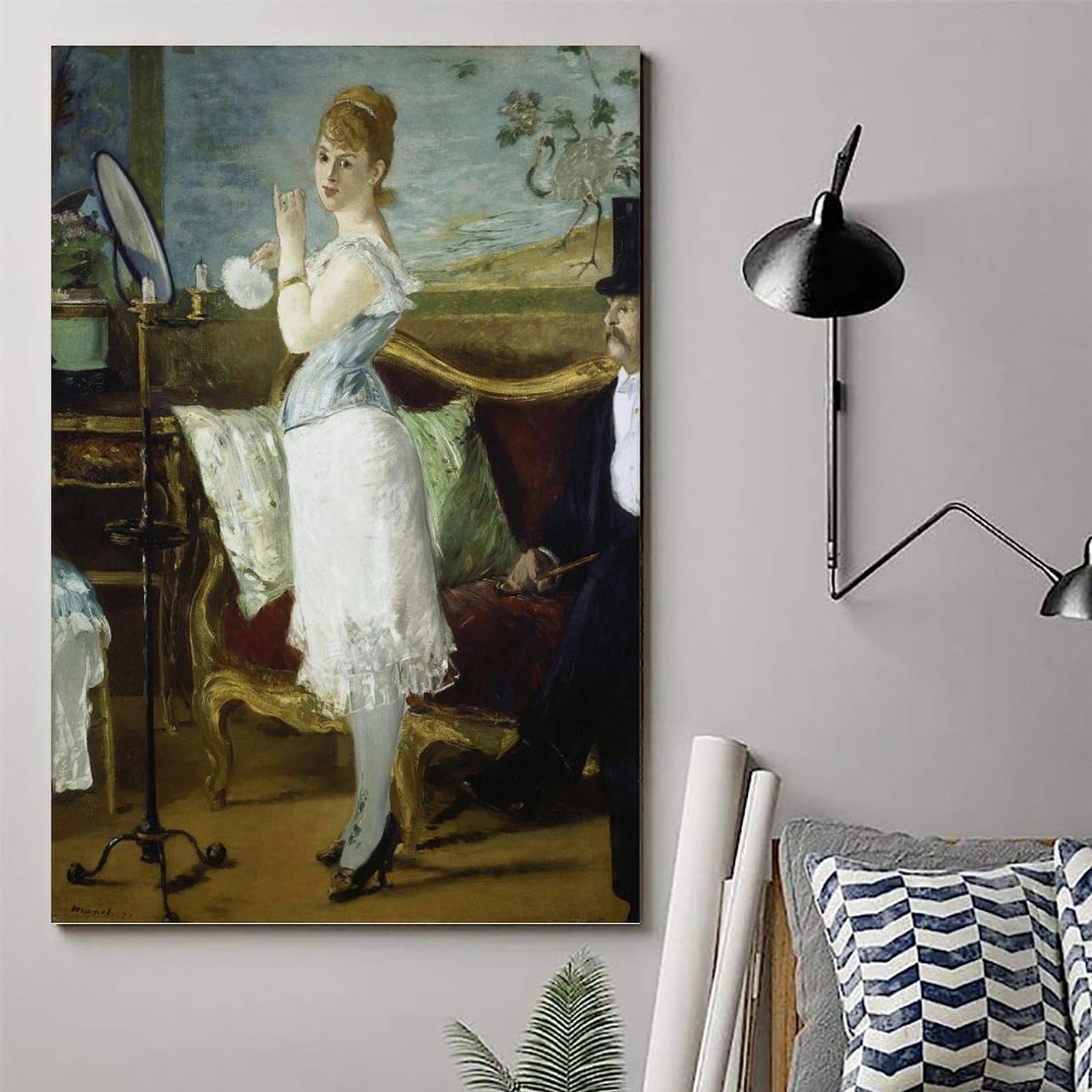 Amazon.co.jp: エドゥアール・マネEdouard Manet絵画作品（ナナ）印刷