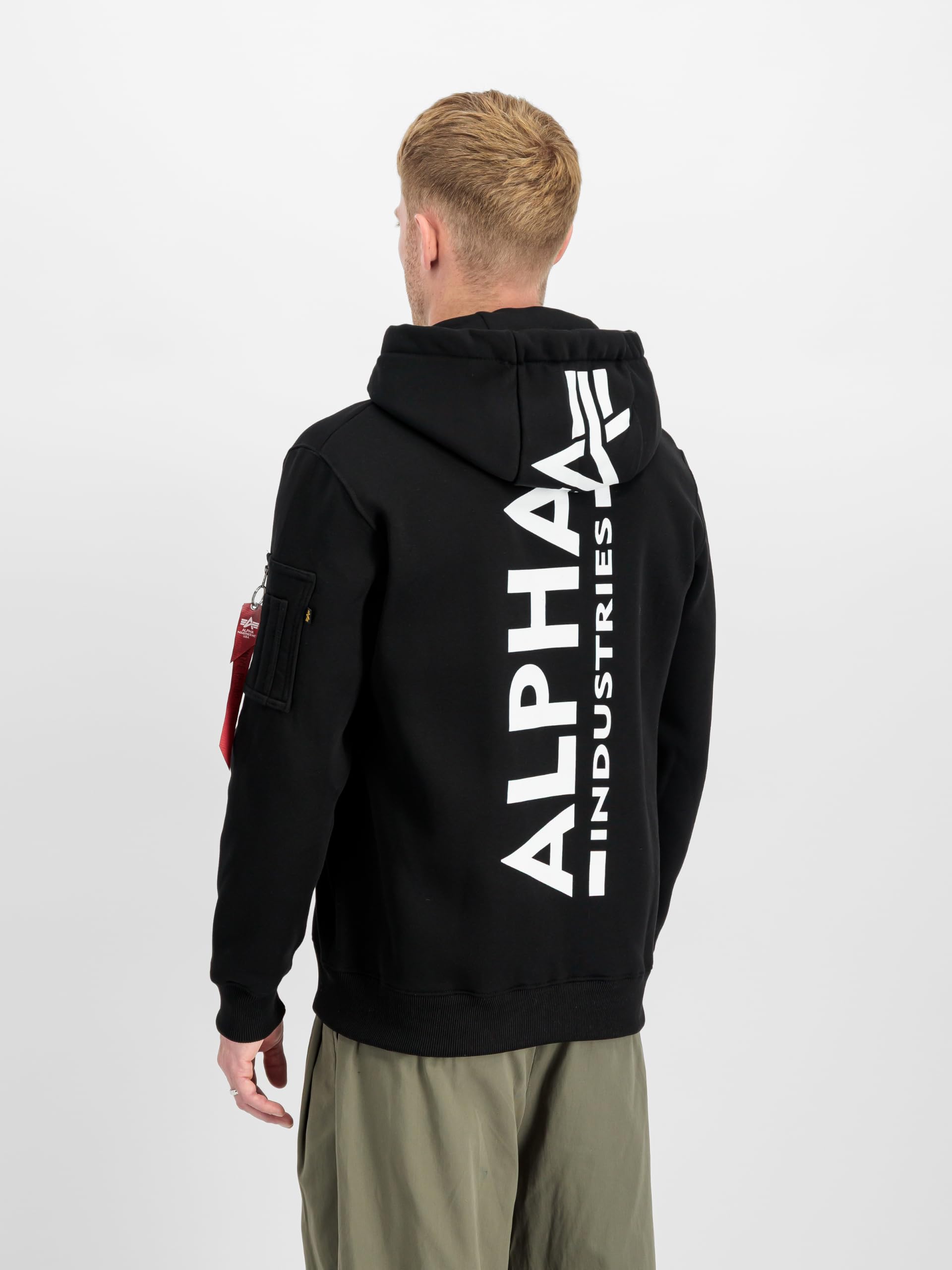 ALPHA INDUSTRIES Bluza sportowa Mężczyźni Bluza z kapturem