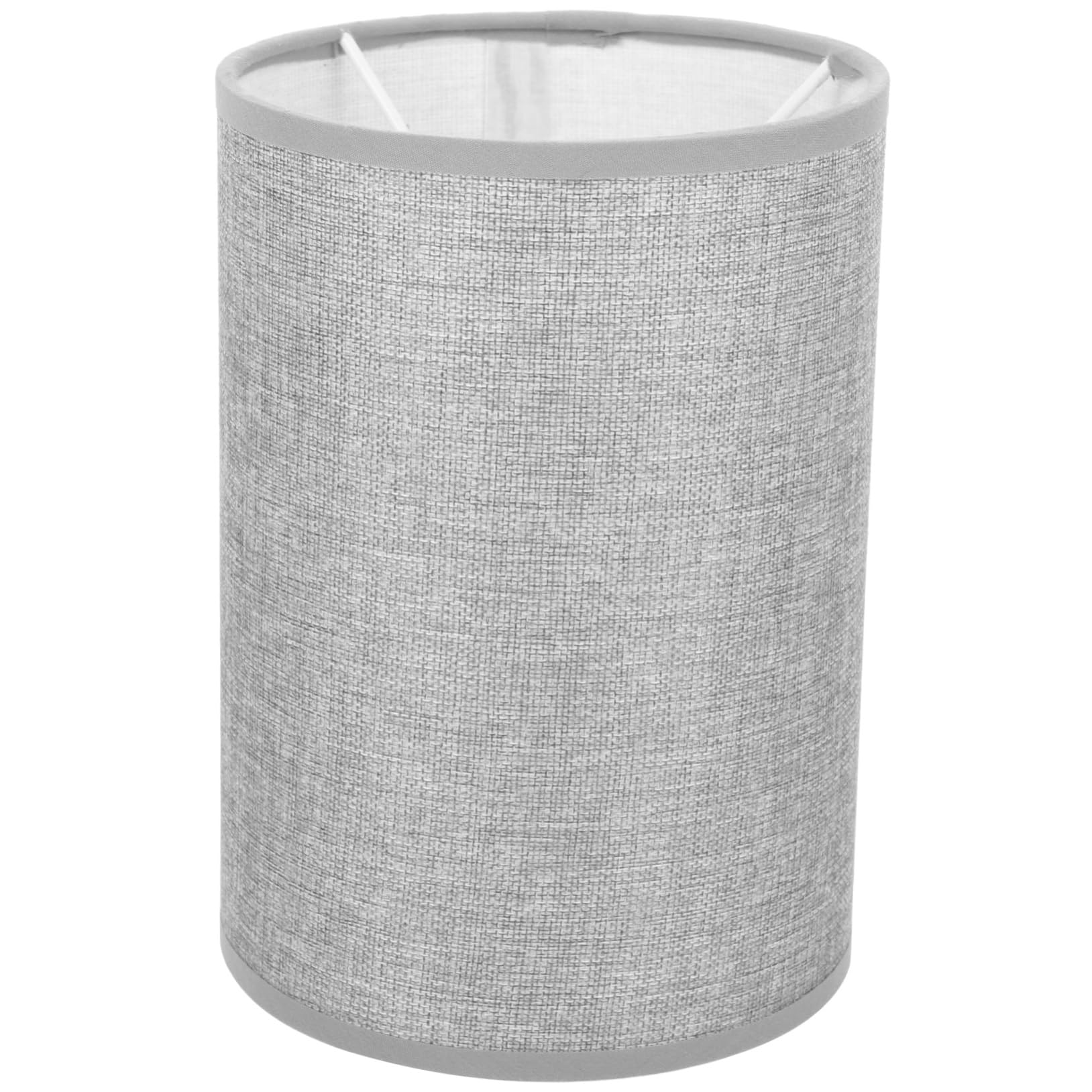 MILISTEN 2-Pack Linen Drum Lampshades – 14x14x20cm Square Fabric Shades For Table Lamps, Floor Lamps, Sconces & Chandeliers