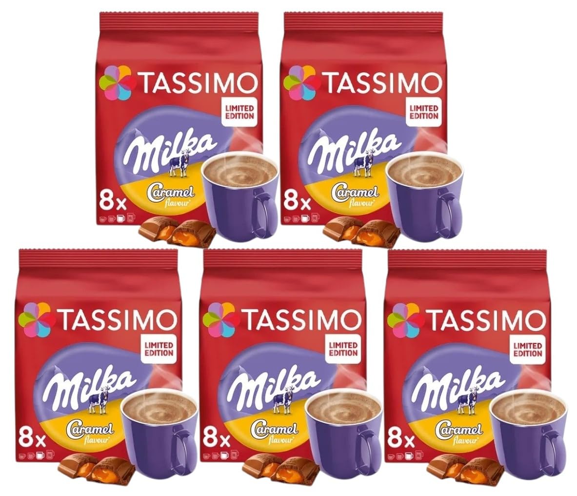 Milka Caramel Tassimo Capsule Milka Tassimo Milka Chocolate